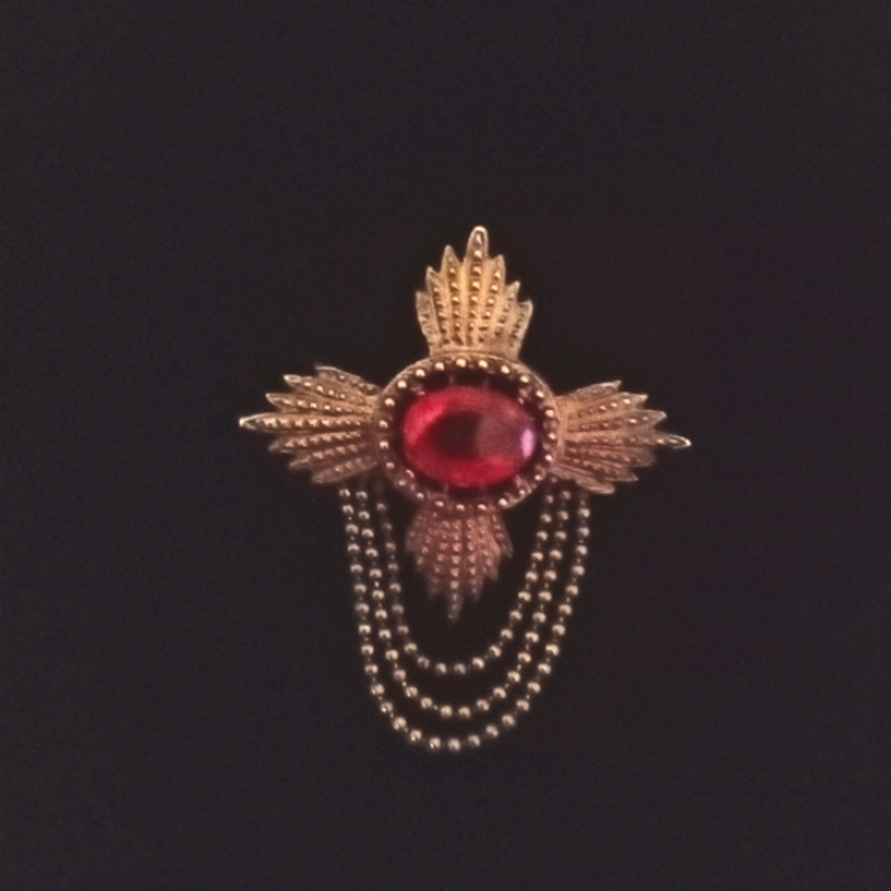 Maltese Cross Brooch Pin